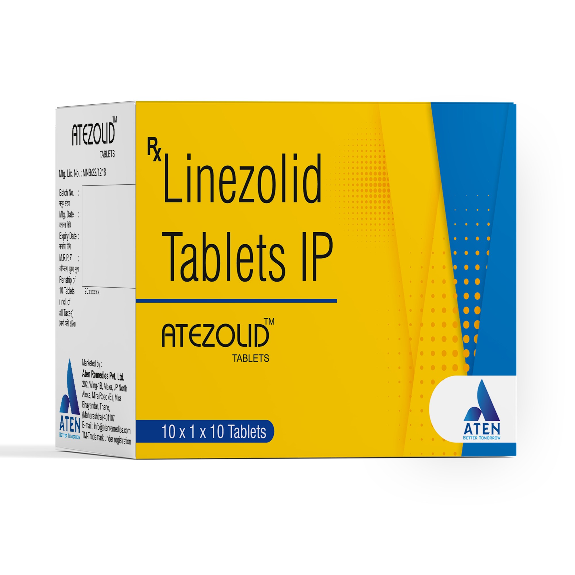 Atezolid Mockup image