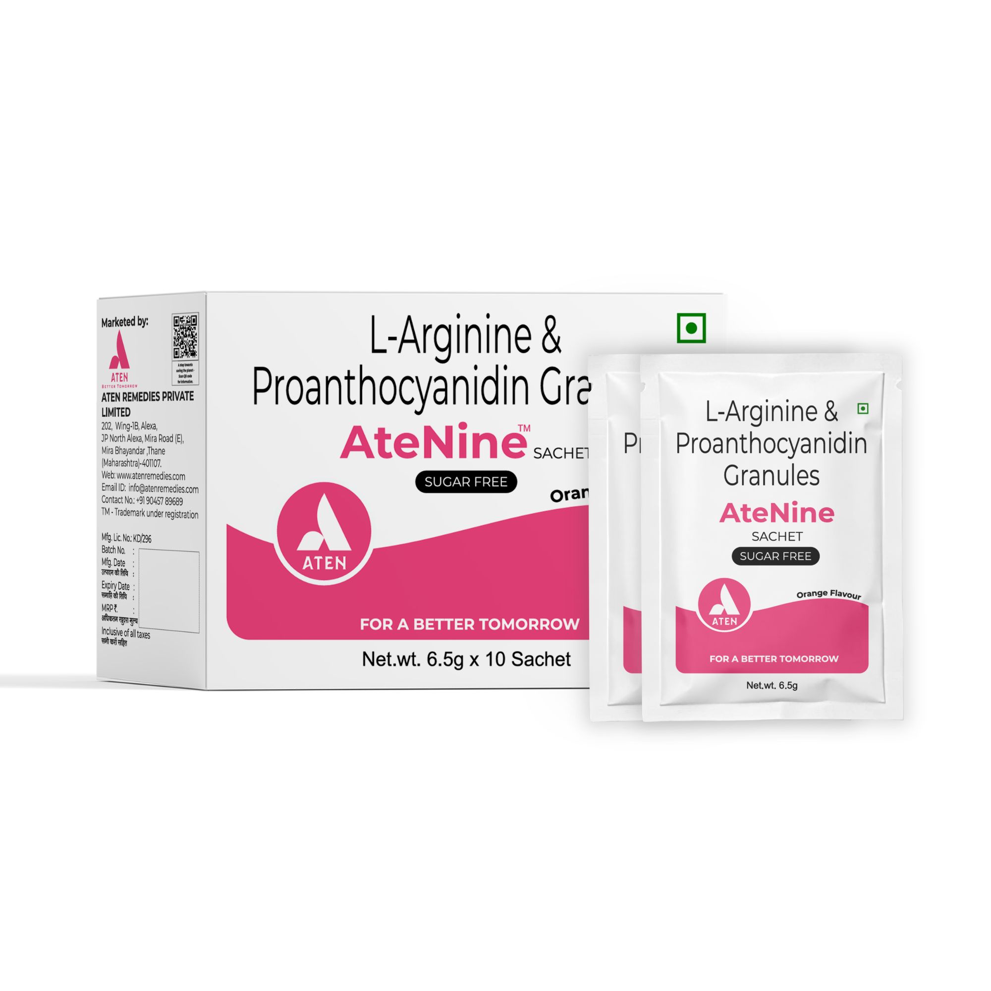 atenine sachet l arginine