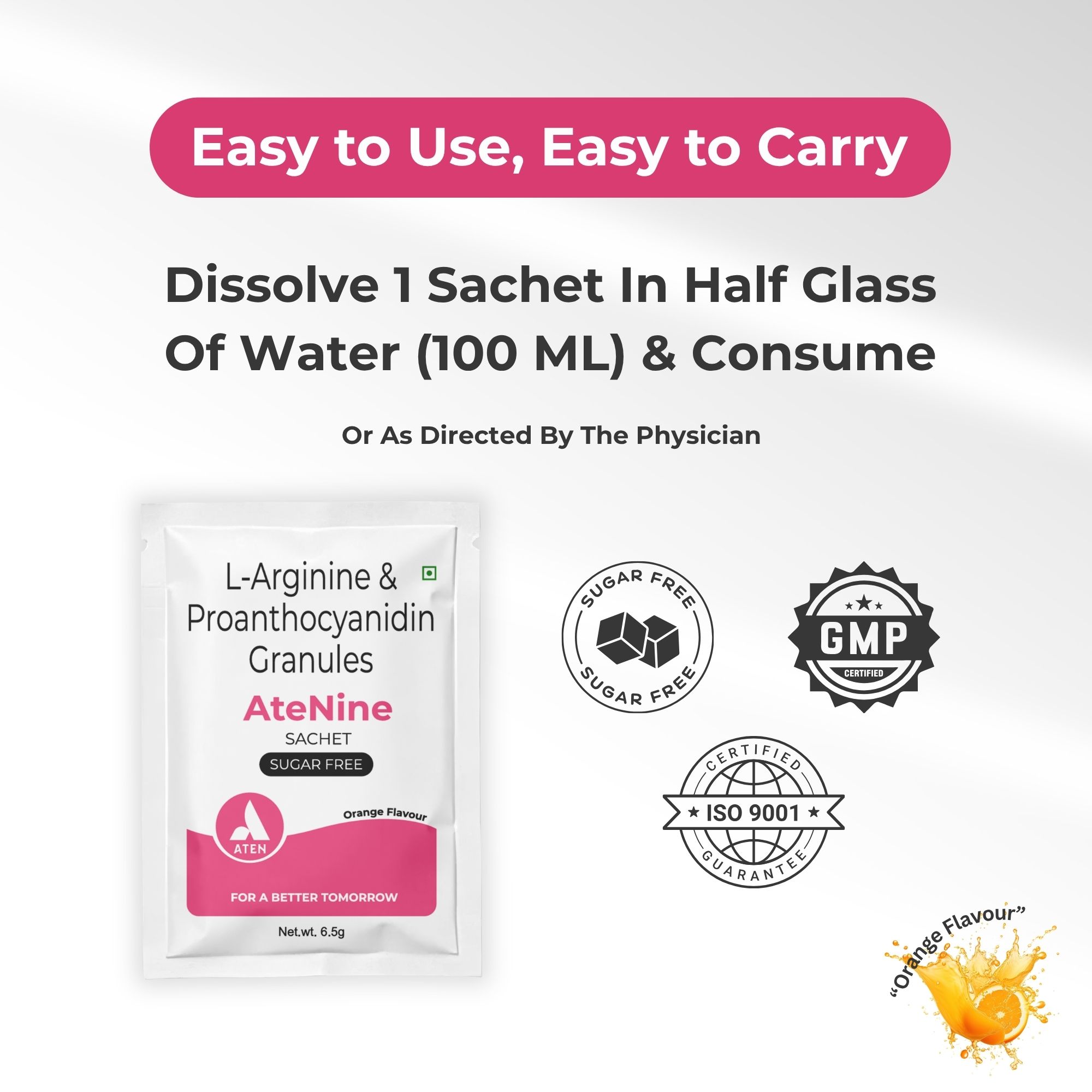 atenine sachet l arginine